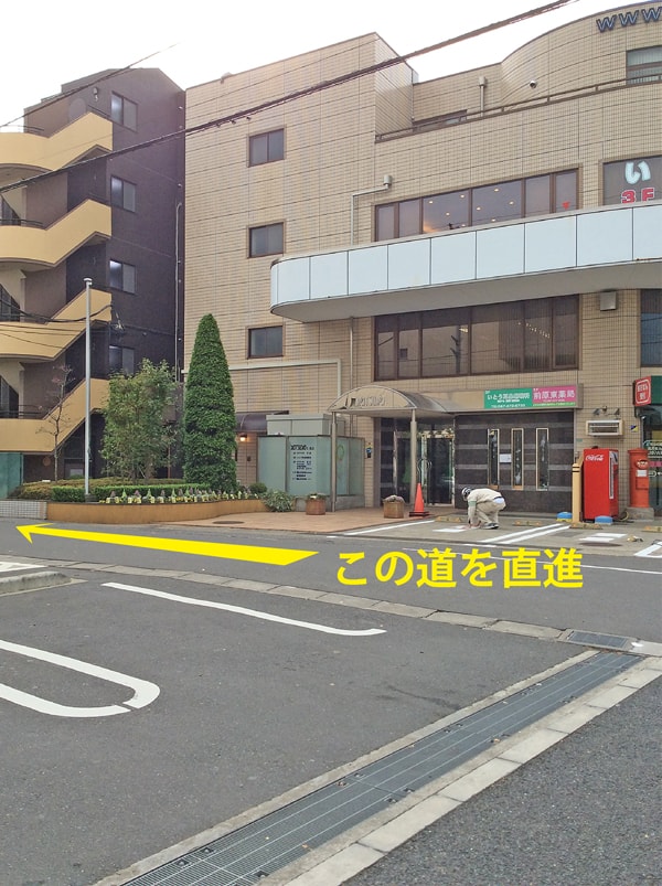 駐車場へ向かう道1